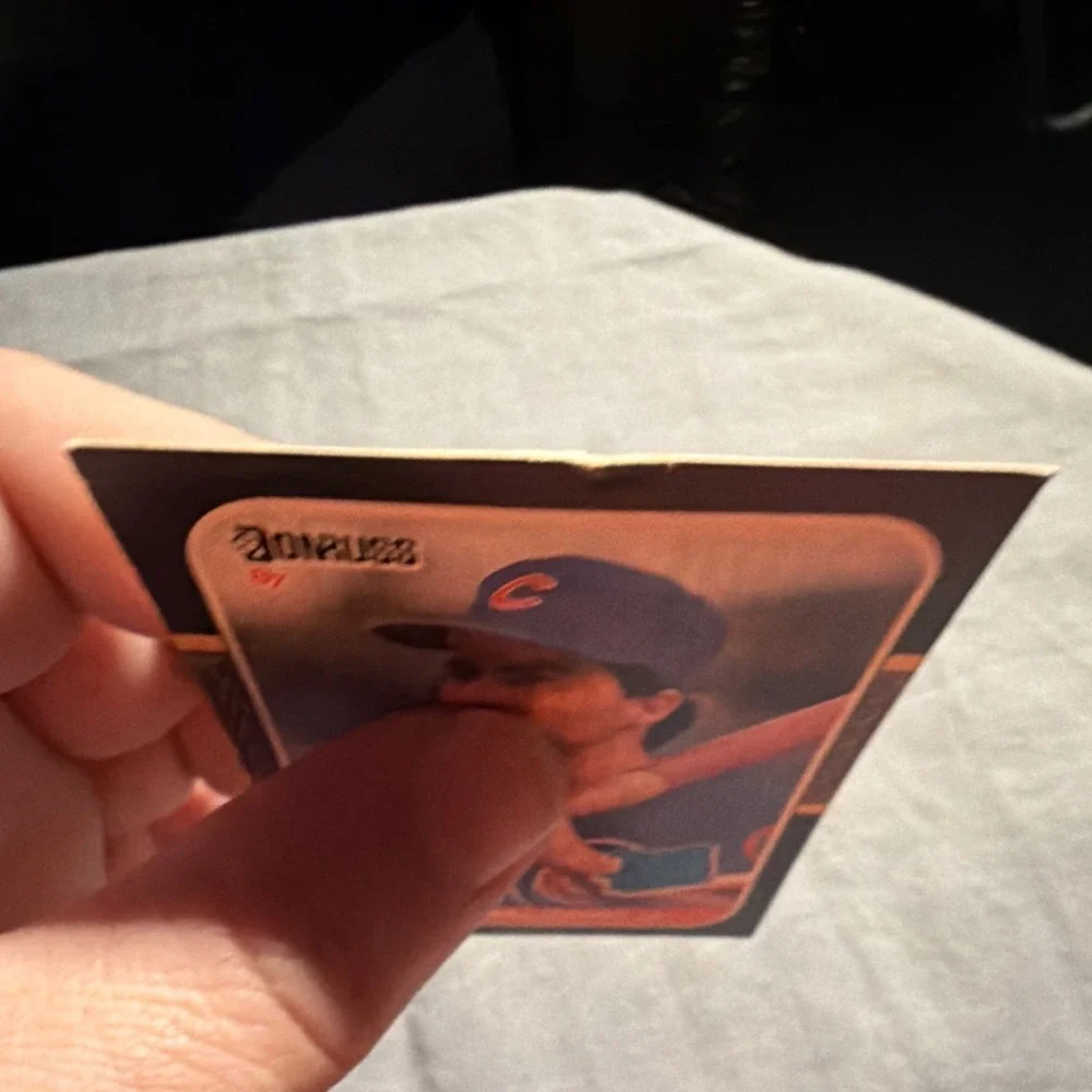 Donruss 1987 Rated Rookie Rafael Palmeiro #43 Chicago Cubs Baseball Card MLB